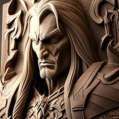 3D модель Святой Артас Warcraft III (STL)